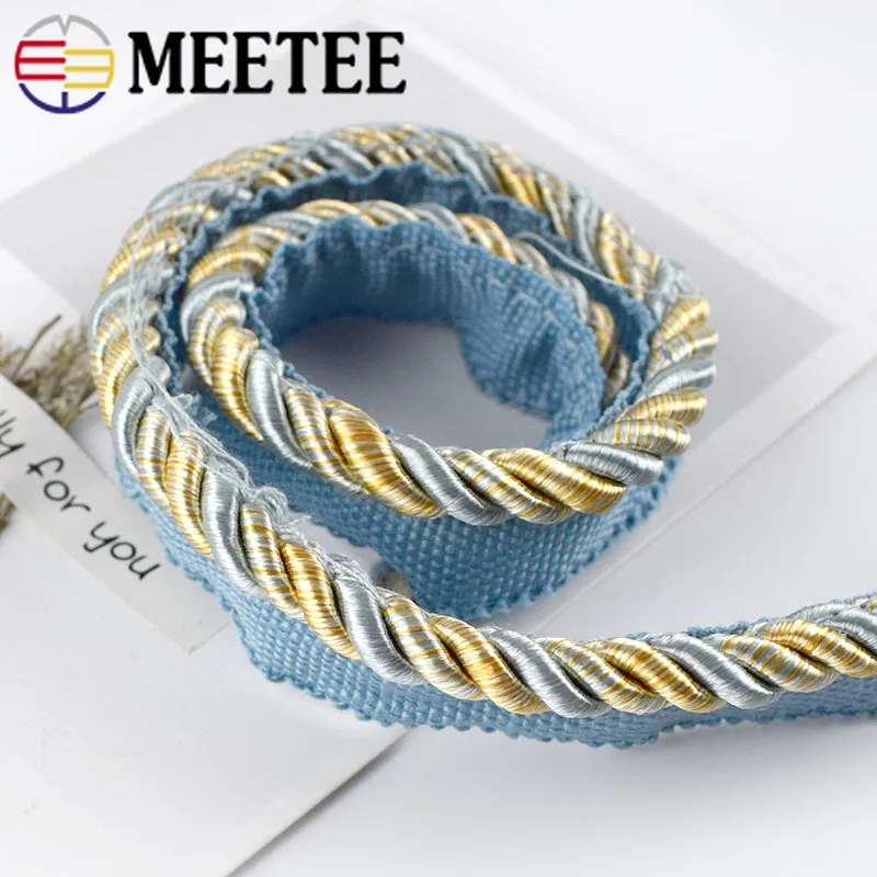 Meetee 6 метров мм высококачественный двухцветный ремешок тесьма Сделай Сам