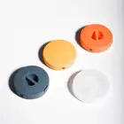Силиконовый органайзер для кабелей, портативные цветные мини-наушники в форме чаша-держатель, шнур, намотка проводов