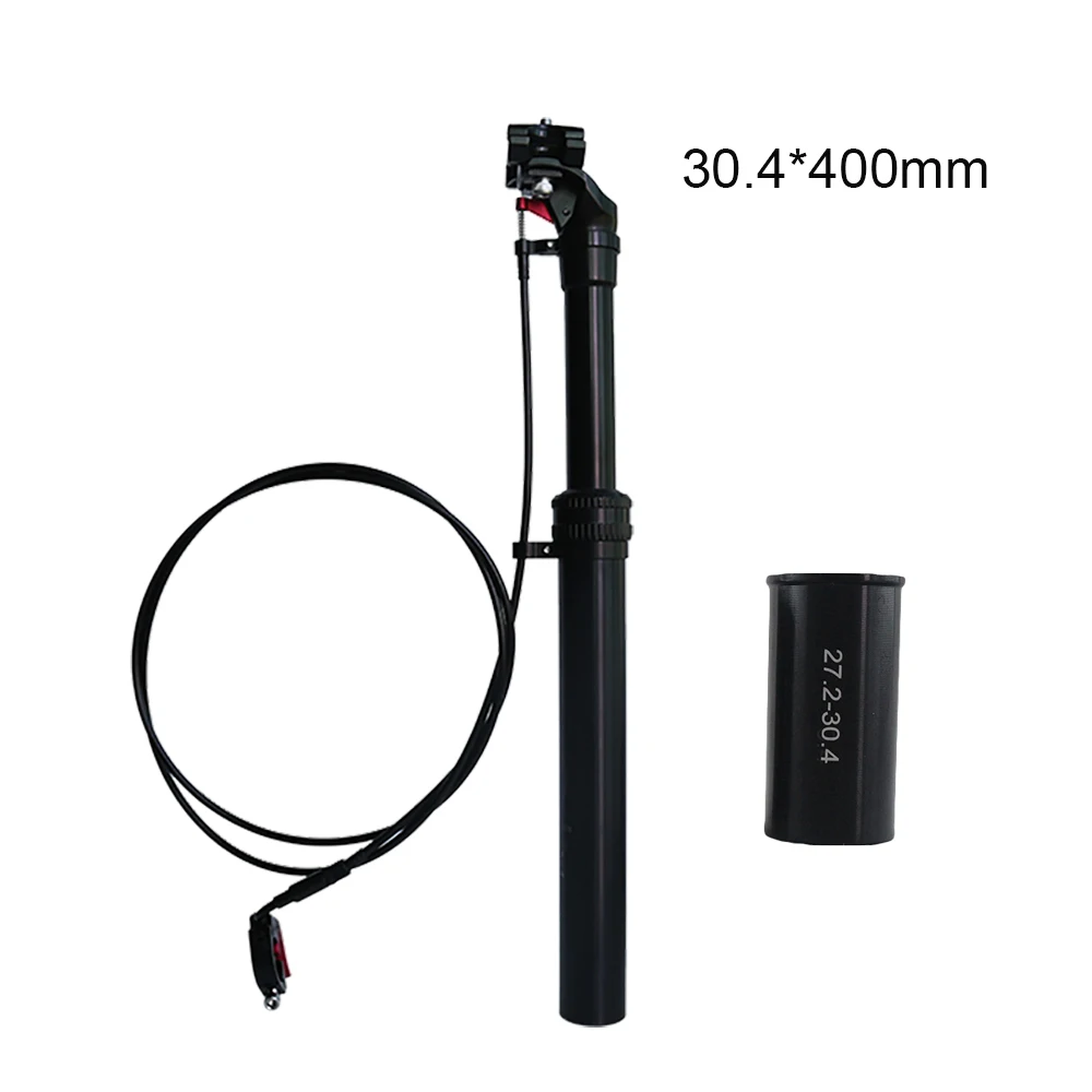 30.4 seatpost Лифт контактном выключателе провода пульт дистанционного управления флакон-капельница Подседельный штырь 27,2 28,6 30,9 MTB DH для горных велосипедов FR Подседельный штырь трубки Совместимость EXA - Цвет: 30.4 seatpost