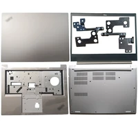 new for lenovo thinkpad e480 e485 silver laptop lcd back coverfront bezelhingespalmrestbottom case 01lw153 01lw158 01lw162