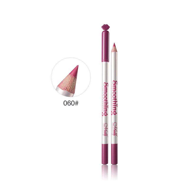 MENOW 12 цветов/Набор сексуальная матовая губная палочка Lipliner карандаш для губ матовый телесный карандаш для губ Набор косметический макияж инструмент косметический P124 карандаш для губ набор карандашей для губ