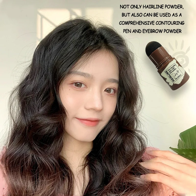 Новая ручка для ремонта теней Натуральный Порошок порошок волос пудра бровей