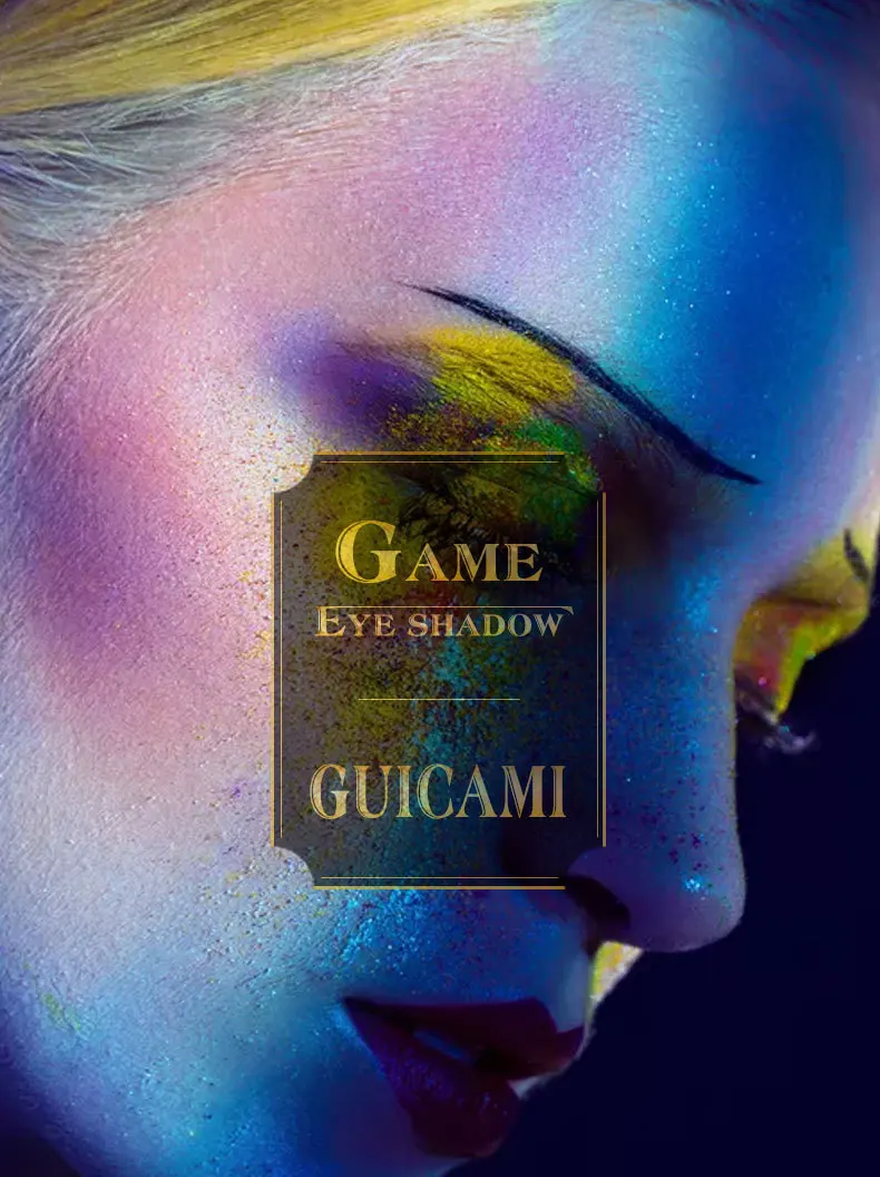 Палитра теней для век 20 цветов матовые Перламутровые тени водостойкая стойкая