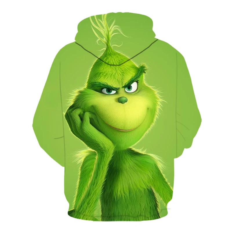 GRINCH/3D Modis Infantil Roupa Menina Moletom; детская одежда; детская толстовка с капюшоном для маленьких девочек и мальчиков; Menino Moleton Bluzy Chlopiece