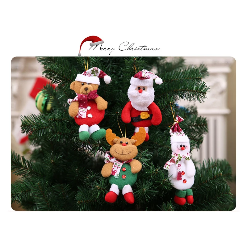 

Santa Claus Christmas Doll Merry Christmas Decorations Xmas Tree Decor 2022