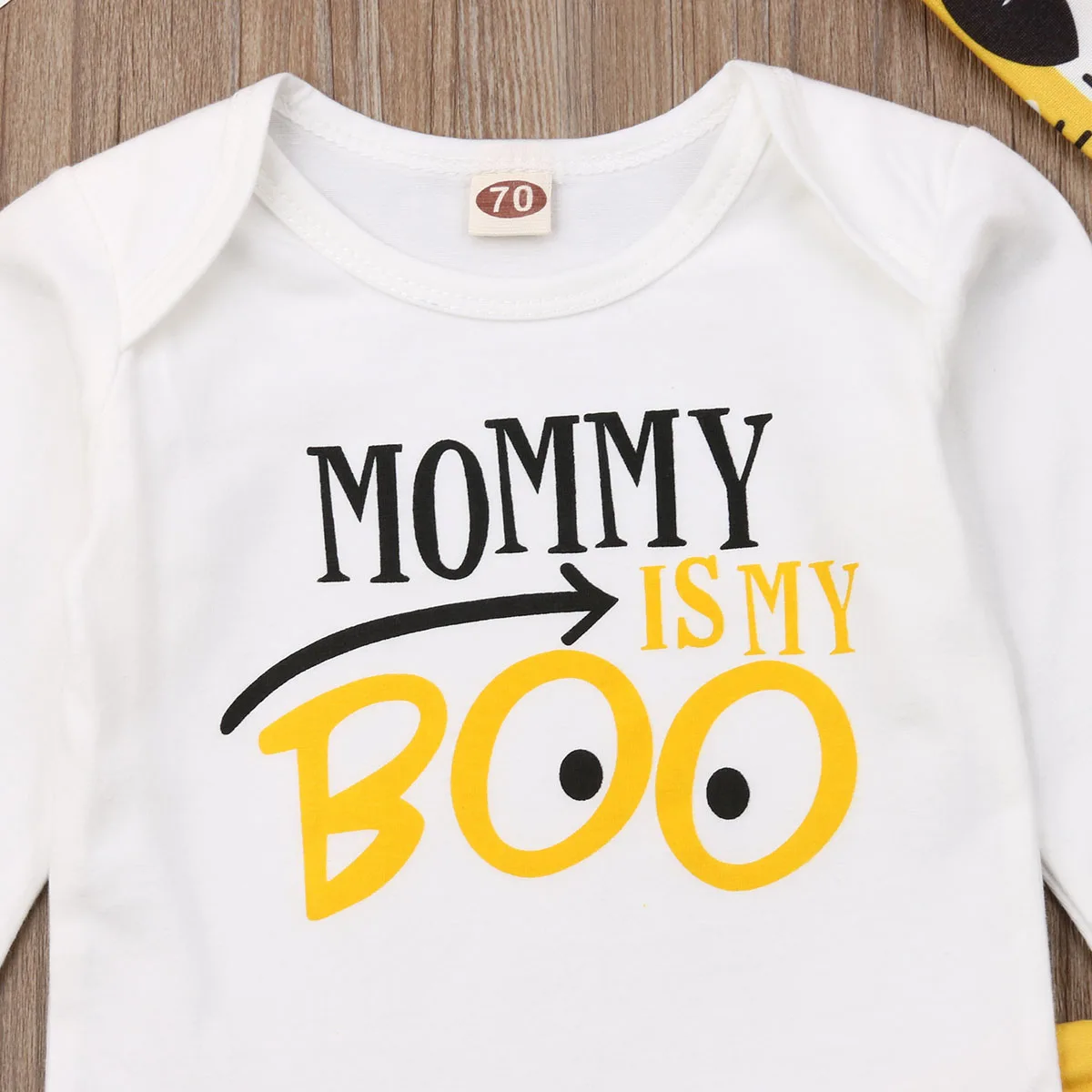 3PCS Newborn Kids Baby Girl Boys Outfits Clothes Sets Cartoon Print Romper+Zebra Pants Hat Set | Детская одежда и обувь