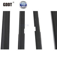 4 pieces black 2007 2012 window glass rubber for outlander ex sealing for airtrek glass protect weather strip outside 2nd gen