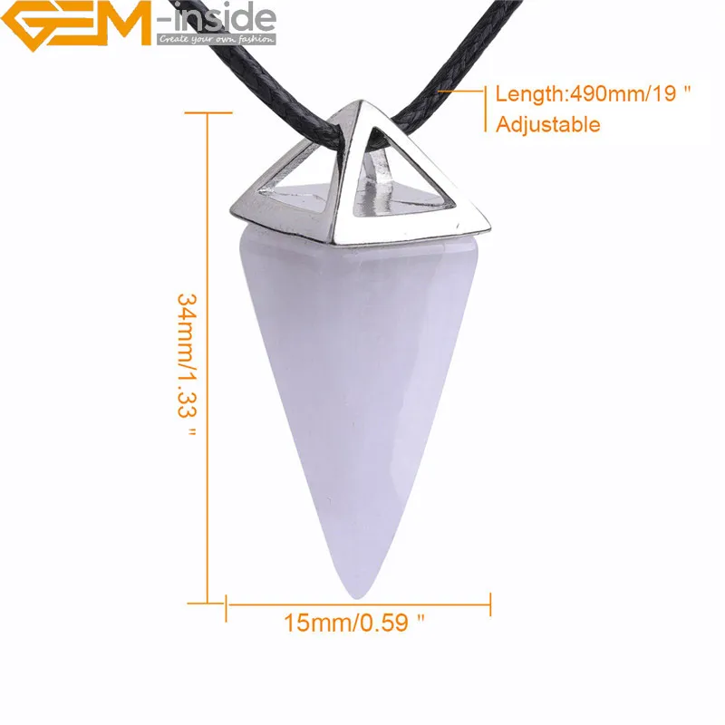 Пирамида палочка натуральный Ассорти камень приданое маятник с чакрами для