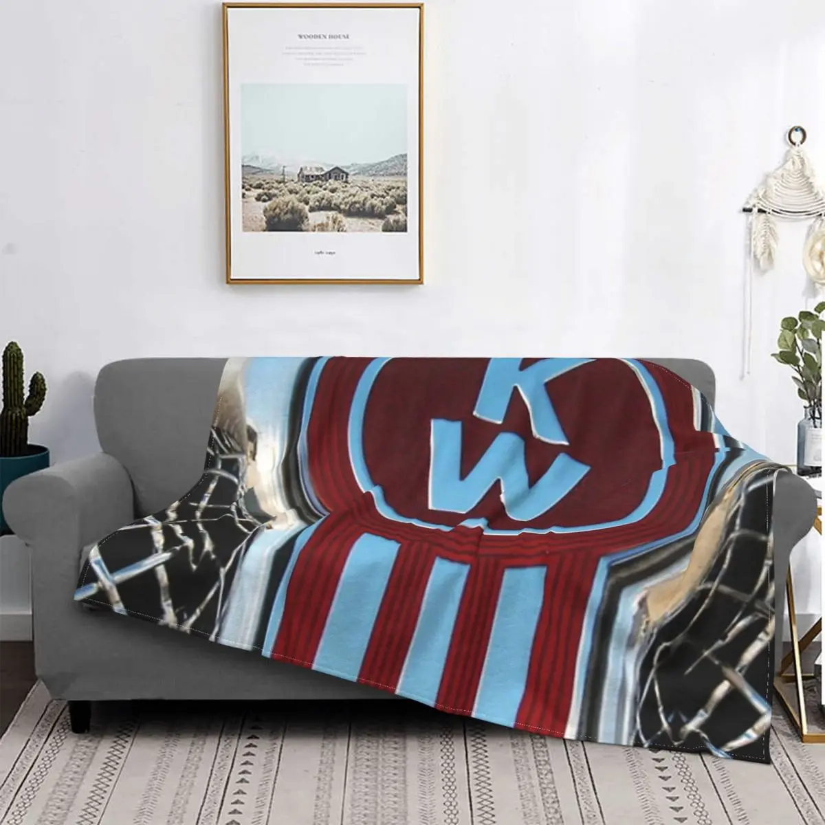 

Kenworth Emblems Blanket Bedspread Bed Plaid Blankets Bedspreads Fleece Blanket Bedding And Covers