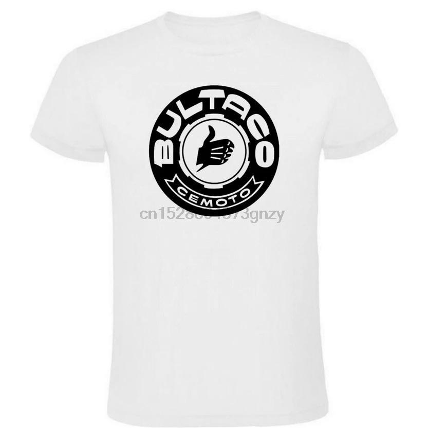 Camiseta Bultaco Cemoto летние топы с круглым вырезом футболка новый дизайн сделай сам |