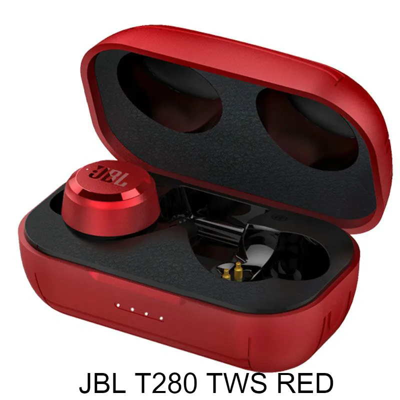 Наушники вкладыши JBL T280TWS беспроводные Bluetooth V5.0 спортивные IPX5 водонепроницаемые