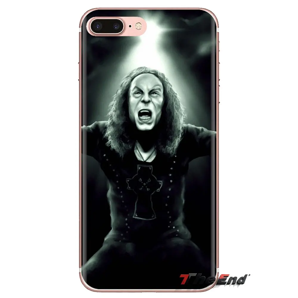 The legendary Ronnie James Dio Soft Covers For iPhone XS Max XR X 4 4S 5 5S 5C SE 6 6S 7 8 Plus Samsung Galaxy J1 J3 J5 J7 A3 A5 |