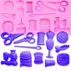 1 упаковка, силиконовые ножницы для свадебного торта, кайма для мастики