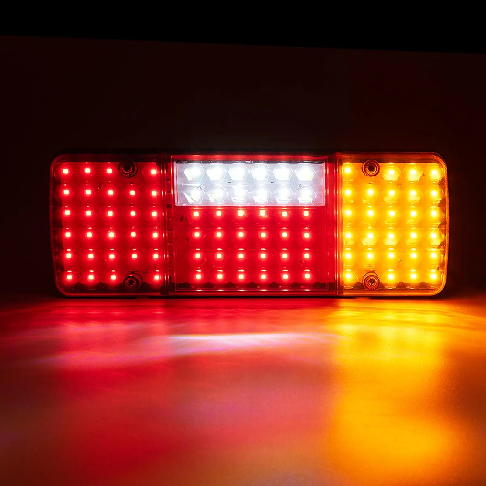 2 упаковки 92LED Предупреждение светильник задний стоп-сигнал индикатор заднего