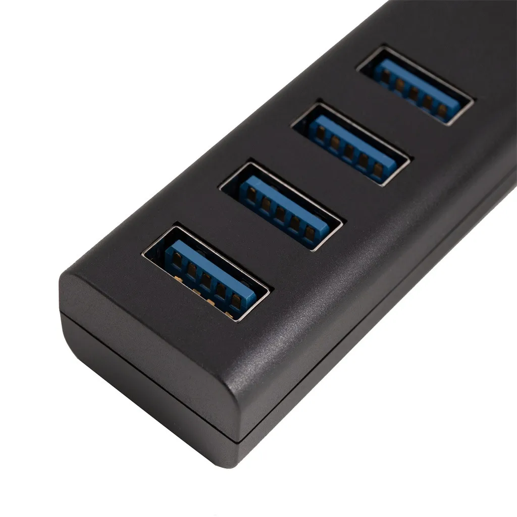Ouhaobin USB 3 0 концентратор высокой Скорость USB3.0 чип 4 Порты и разъёмы сигнала 5 Гбит/с