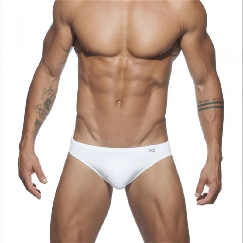 

2021 Summer Swimwear Men Swimsuit Maillot De Bain Boy Swim Suits Low Waist Push Pad Swimming Briefs Surf Beach Wear Mayo Sungas