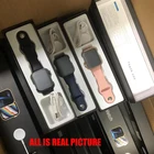 Новинка 100% оригинальные Смарт-часы iwo W37 Pro Series 7 Две кнопки 44 мм Беспроводное зарядное устройство Bluetooth Водонепроницаемые Смарт-часы с паролем