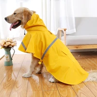puppy pet rain coat s xl hoody waterproof jackets pu raincoat for dogs cats apparel clothes wholesale