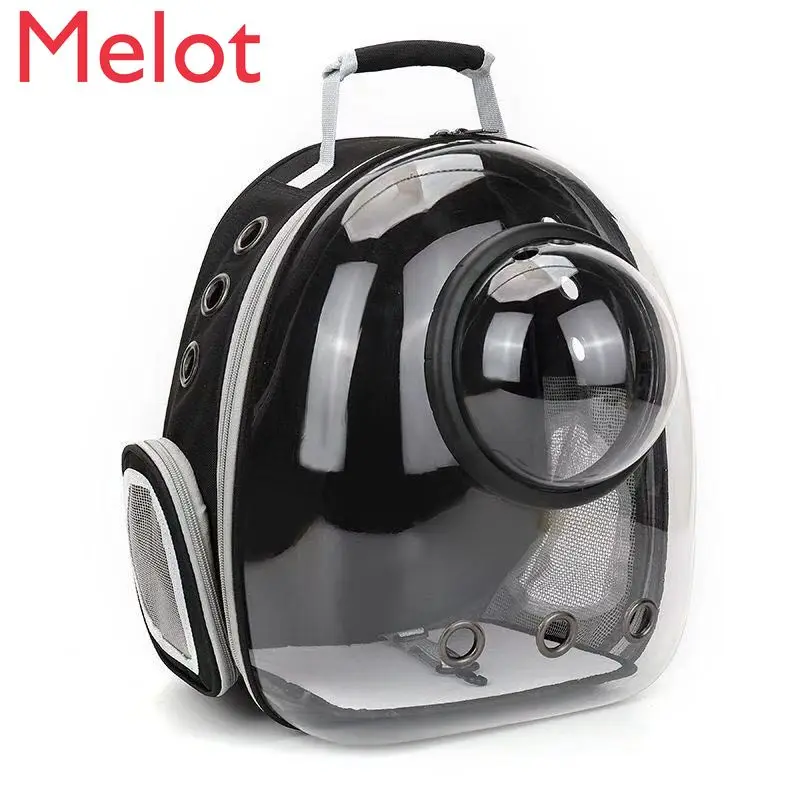 

High-End Luxury Pet Bag Cat Space Capsule Bag Transparent Backpack for Outing Pet Takeaway Bag