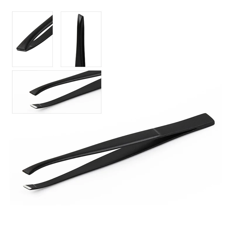 1 шт для бровей Пинцет из нержавеющей стали Нержавеющая сталь уход за кожей лица