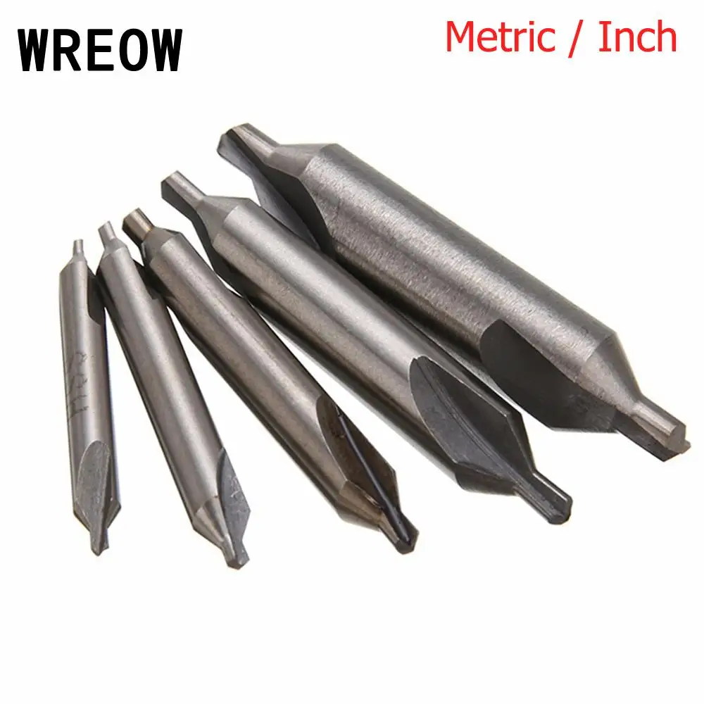 5 шт./компл. HSS зенкеров сверла 60 градусов прецизионный комбинированный комплект