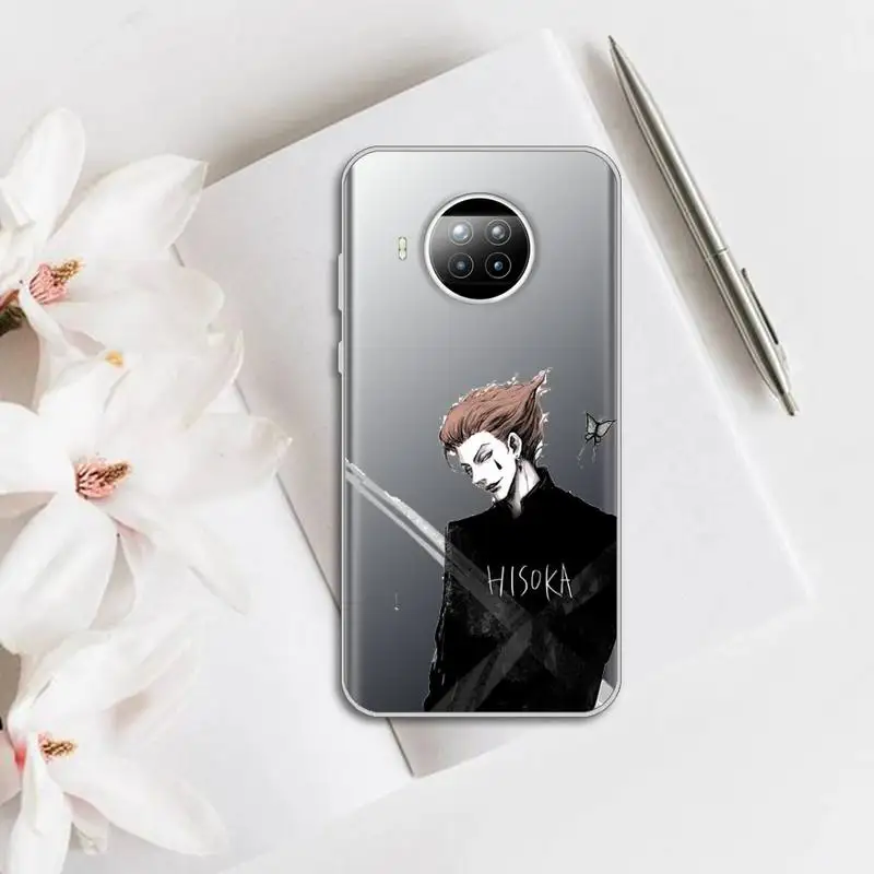 

Hunter x hunter Phone Case Transparent for Xiaomi mi Redmi note 10 t 8 9 pro lite 11 Samsung S 8 9 10 20