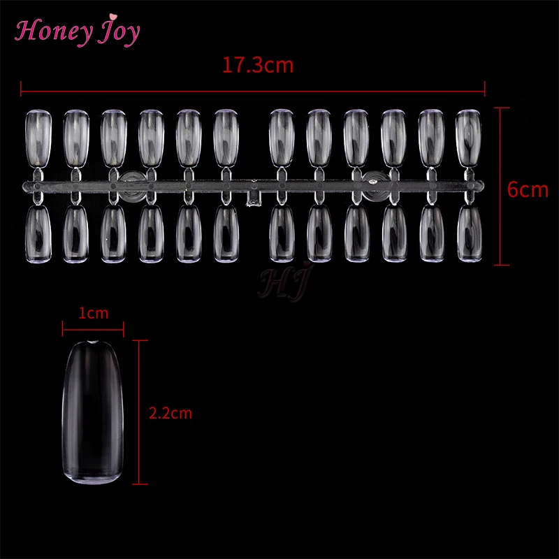 120 шт./лот Pro квадратные накладные ногти для УФ-геля цветной дисплей | Красота и