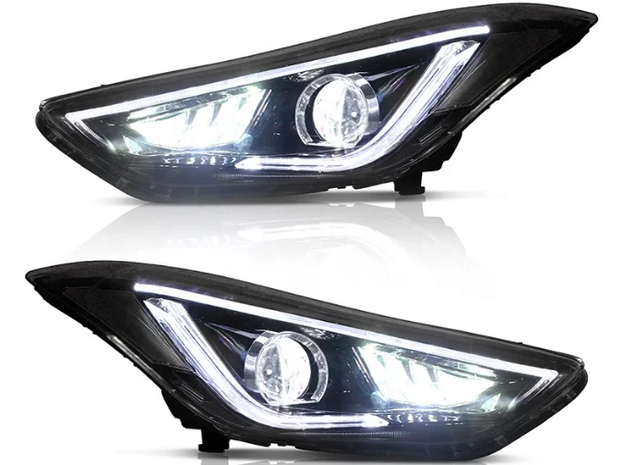 Головной фонарь Hyundai Elantra для 2012-2015 LED (AVANTE MD) фары HUNDAI светильник |