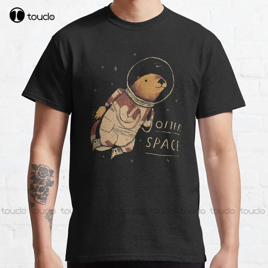 

Otter Space Classic T-Shirt Custom Aldult Teen Unisex Digital Printing Tee Shirt Custom Aldult Teen Unisex Fashion Funny New
