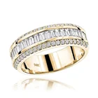 бижутерия Женское модное роскошное обручальное кольцо для пары романтическое признание ювелирное изделие элегантное кольцо с кристаллами