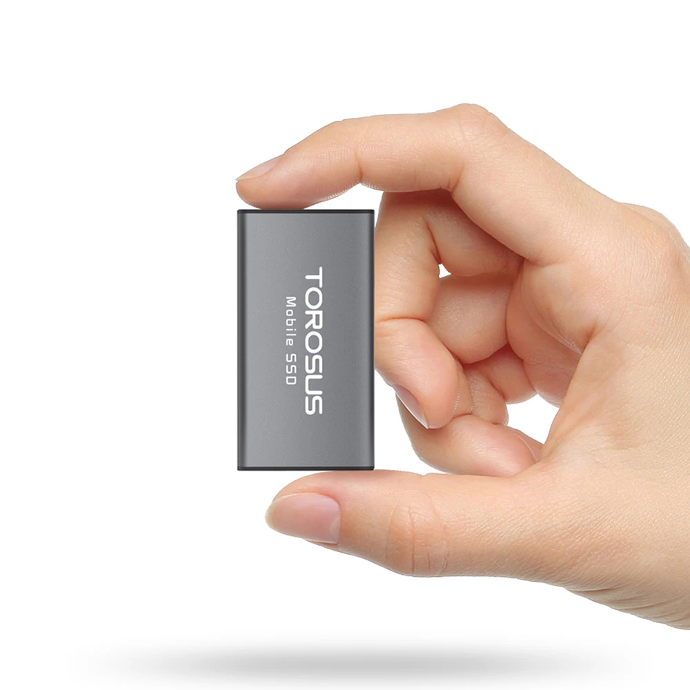 TOROSUS SSD Внешний жесткий диск 250 ГБ 500 ГБ Портативный SSD 1," USB 3,0 внешний твердотельный накопитель для ноутбука