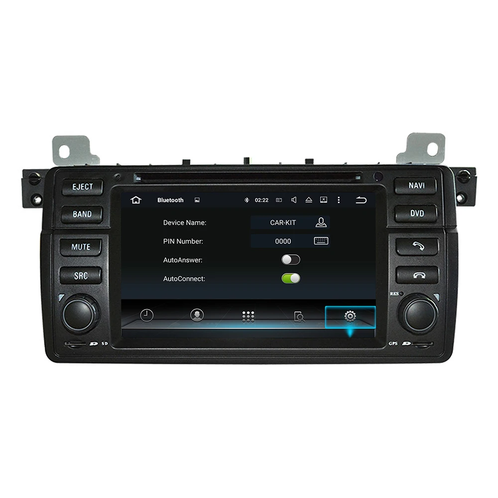 Радио 7 ''Android Авто Навигация GPS DVD для BMW 3 серии E46 1998 2005|Автомагнитолы| |