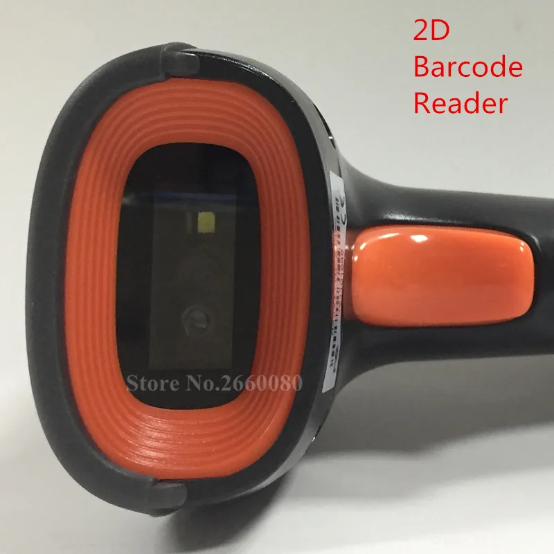 1D 2D лазерный сканер штрих-кодов ручной сканер штрих-кода USB 1,8 м кабель считыватель штрих-кодов для супермаркета POS
