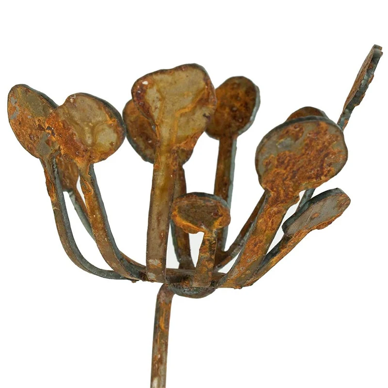 

Metal Floral Garden Decoration Waterproof Flower Stick Art Ornament for Lawn Yard Patio Outdoor KI