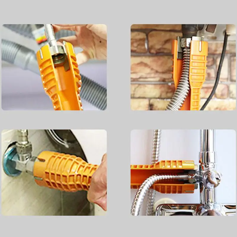 Многоцелевой кран и мойка установщик гаечный ключ с противоскользящей ручкой