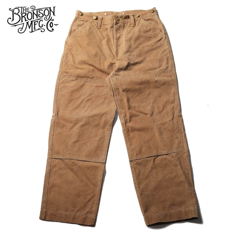 

Description! BoR Read Bronson 14oz Duck Hunting Pants Mens Unwashed Vintage Canvas Jean