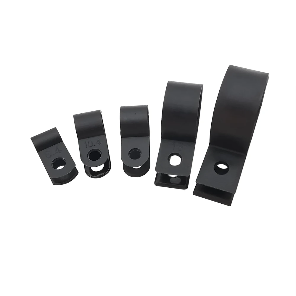 200 шт./кордер зажим для кабеля пластиковый нейлоновый управления проводами |