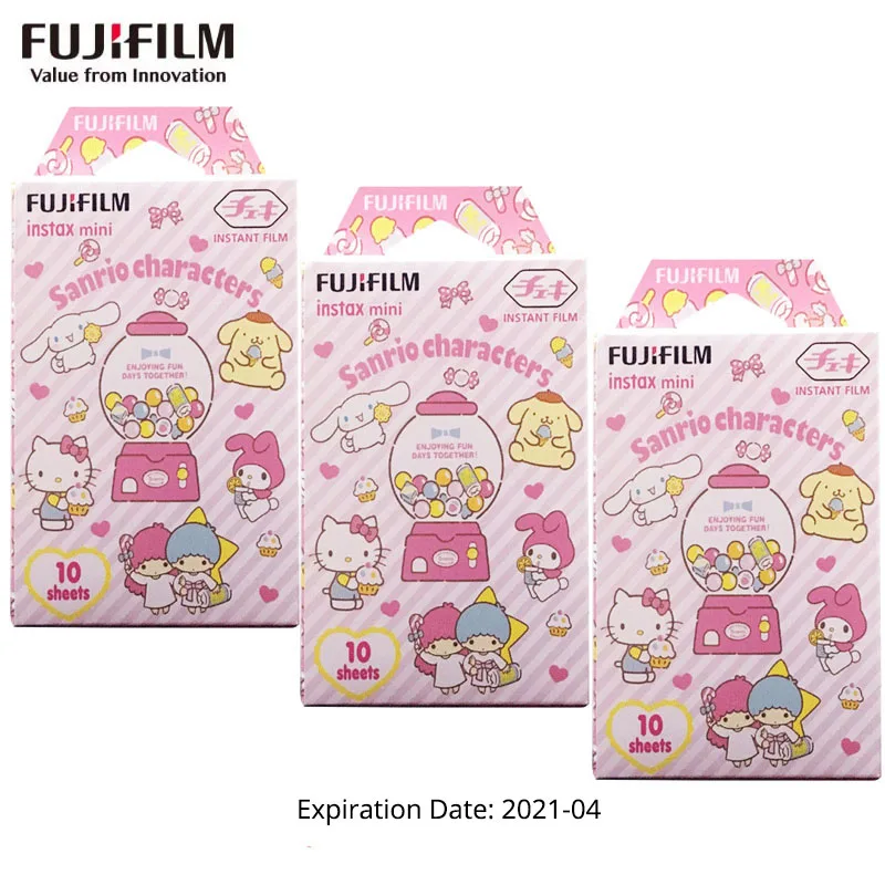 10-30 Fujifilm Instax Мини пленка мгновенная фотобумага Sanrio символов для Mini 9 8 8+ 7s 7c 90 70 25 50s камера SP-2 SP1 принтер - Цвет: 30 Sheets