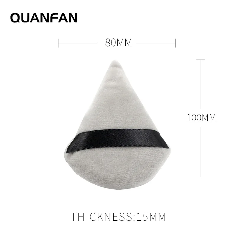 2 шт. хлопок треугольная пуховка мягкой влажной и сухой Применение тональный