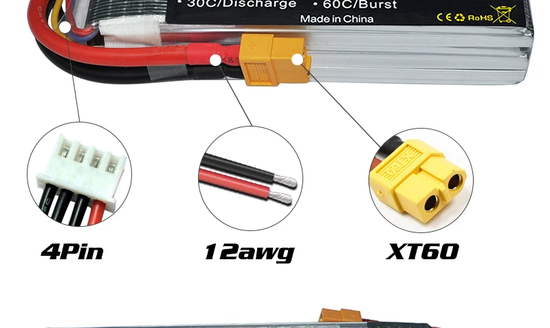 HRB 3S 11,1 V Lipo батарея 1800mah 2200mah 2600mah 3300mah 4000mah 5000mah 5200 6000mah 10000mah 12000mah 22000mah RC части XT60
