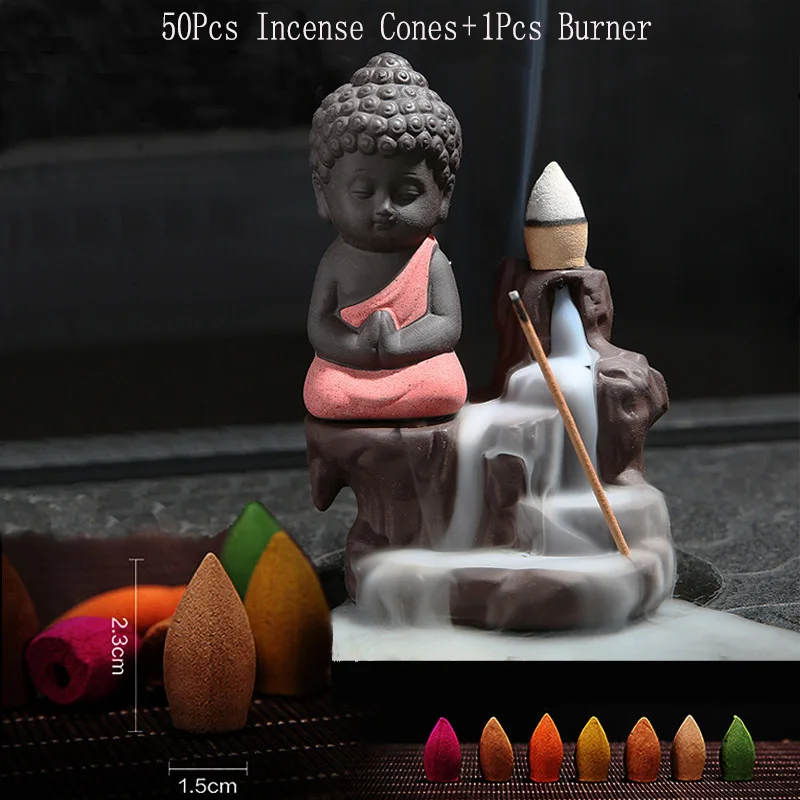 Керамическая курильница креативный домашний декор маленькая подставка для