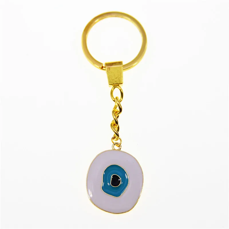 

30pcs Evil Eye Elephant Hamsa Hand Keychain Key Ring For Friend Lovers Bling Heart Blue Eye Bag Car Airpods Box Key Accessories