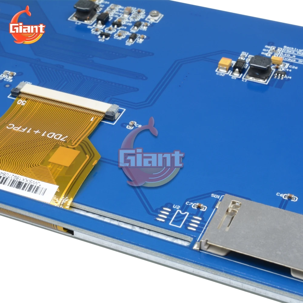 7 &quotсенсорный TFT ЖК-модуль AVR STM32 ARM цифровая плата управления Сенсорный экран ШИМ