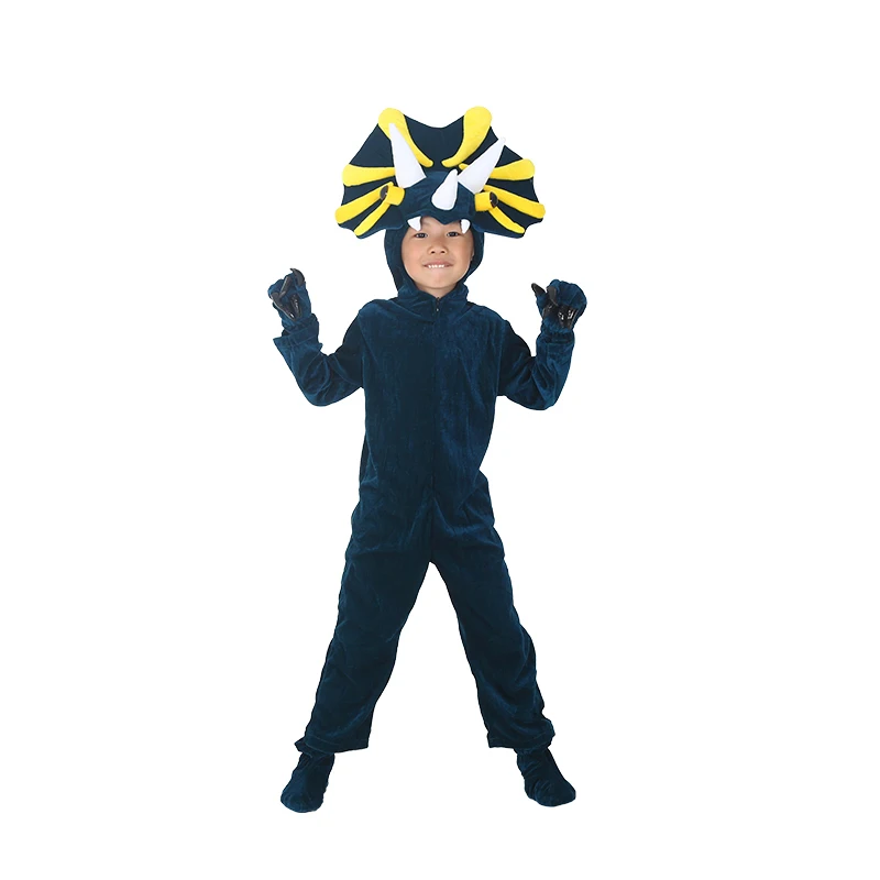 

T-Rex Dinosaurs Costumes Kids Animals Stegosaurus Halloween Cosplay Costume Party Dress Up Outfit Boys Girls Role Play Jumpsuit