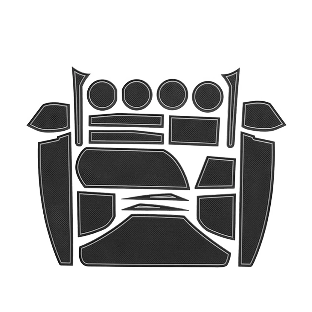 Коврик для дверных прорезей для Toyota SIENTA, подушка с пазами для ворот, резиновые коврики для дверей автомобиля, подстаканники, противоскользящие ковры, положение