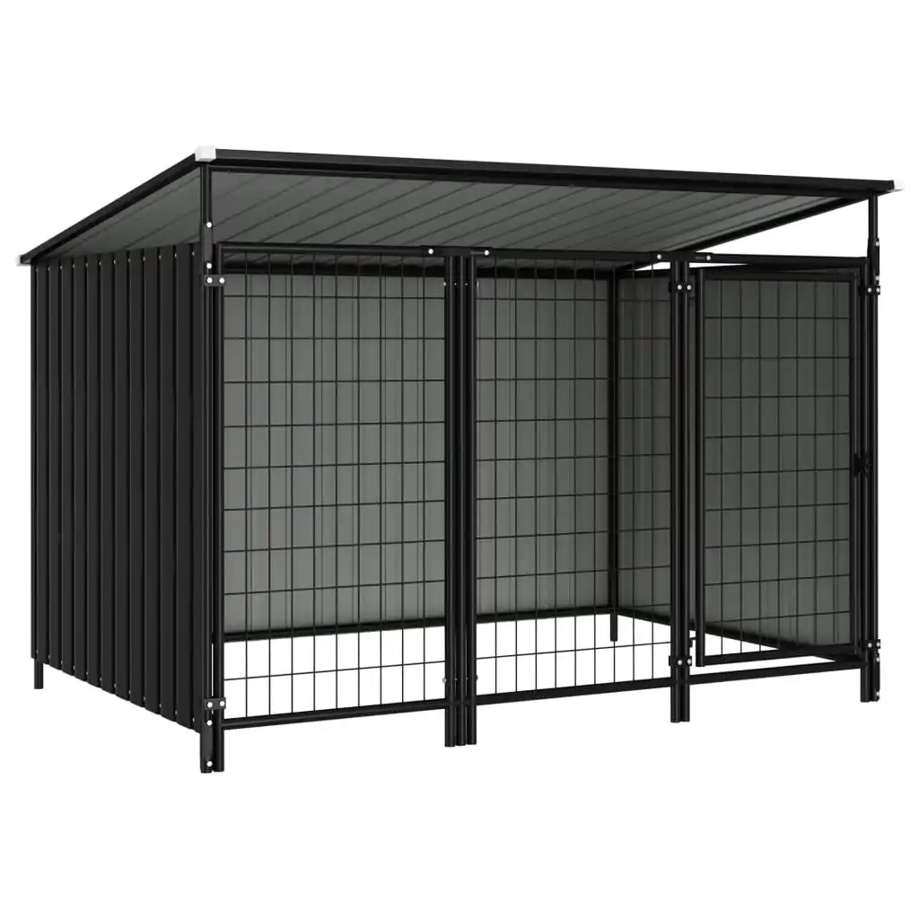 

Уличная собачья будка 76 "x 52,4" x 45,7 "Бесплатная доставка в США