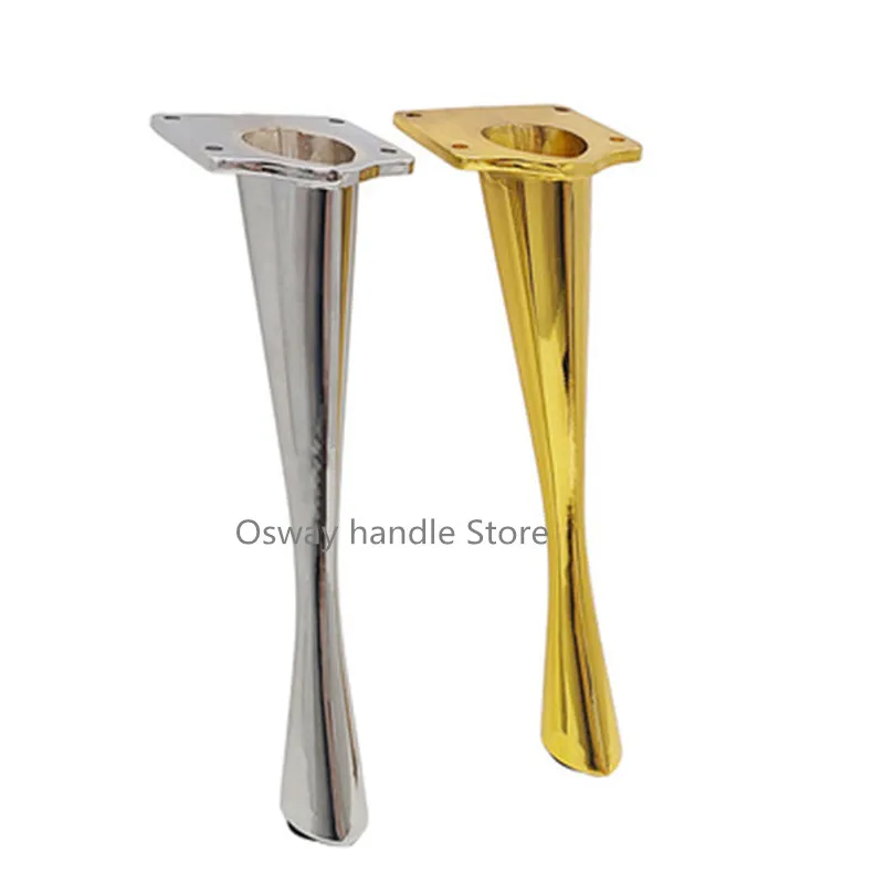 4Pcs Furniture Legs Metal Gold Light Luxury Sofa Coffee Table Foot Bathroom Cabinet Feet Home Support Accessories - купить по