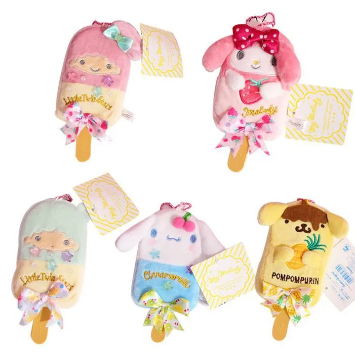 Kawali аниме LittleTwinStars Cinnamoroll My Melody мороженое мультяшная мягкая плюшевая кукла