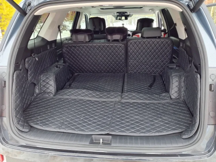 

High quality! Custom special car trunk mats for Hyundai Palisade 7 8 seats 2023-2020 boot carpets cargo liner mat,Free shipping