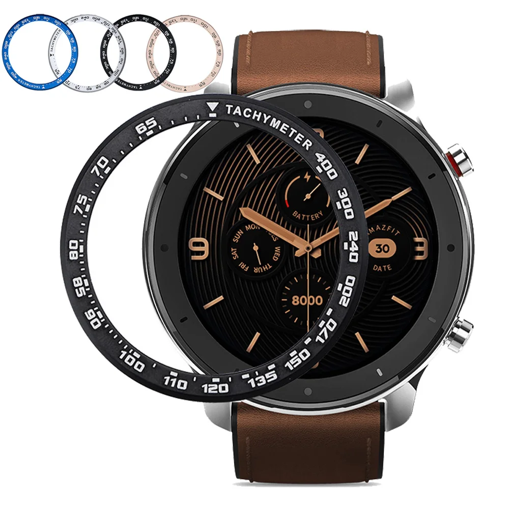 Металлическая внешняя крышка для часов huami Amazfit GTR 42 47 мм из нержавеющей стали |